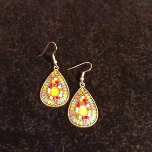 Silver Teardrop moraccian  style